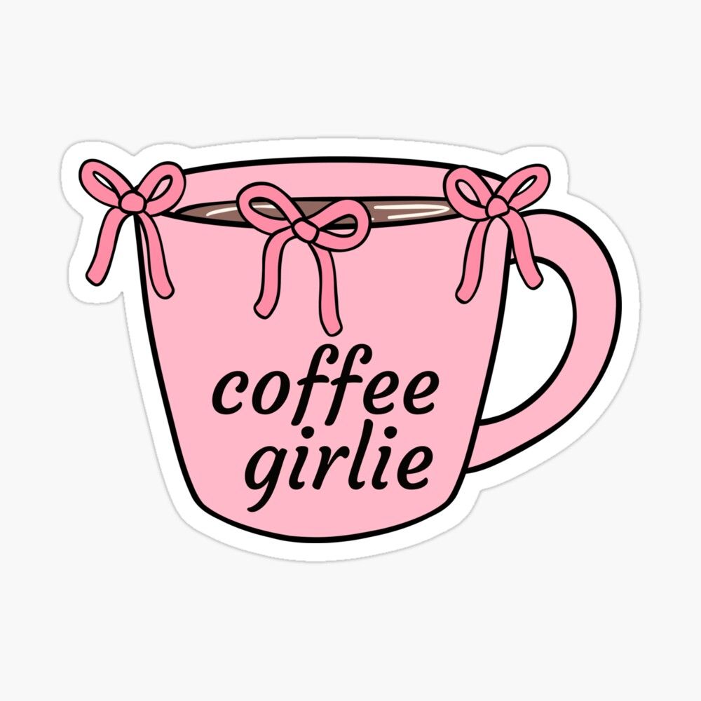 Coffee Girlie Sticker