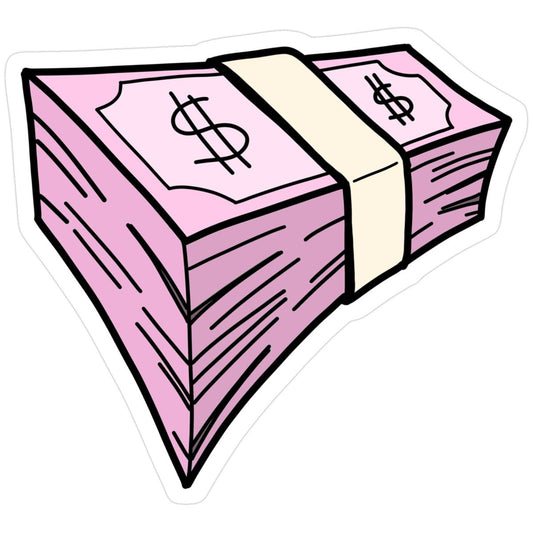 Pink Stack Sticker