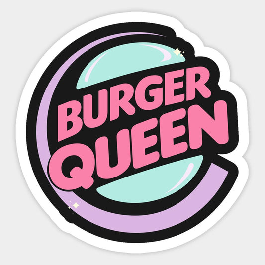 Burger Queen Sticker