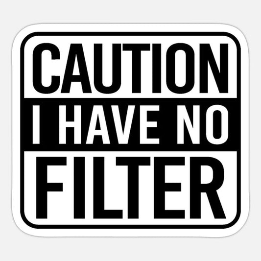 Caution Sticker