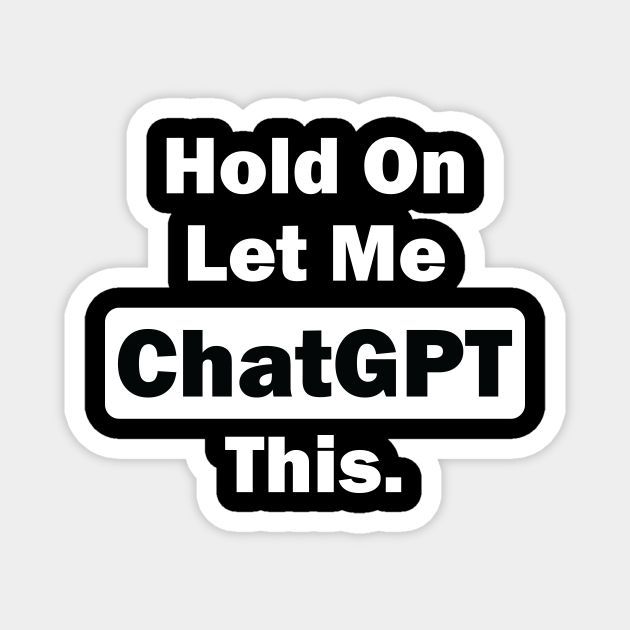 Chat GPT Sticker