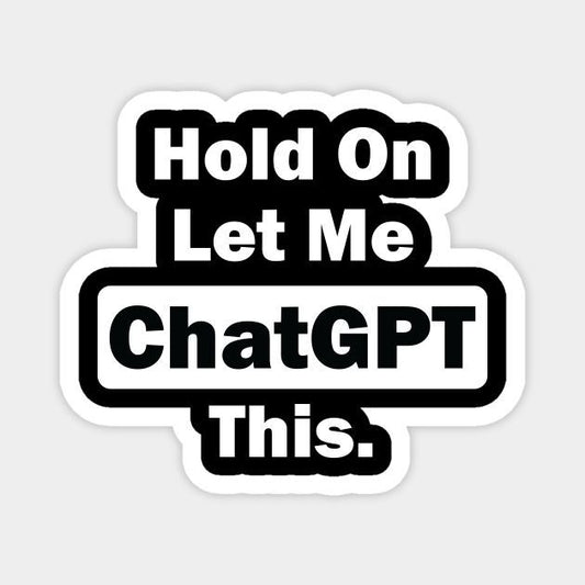 Chat GPT Sticker