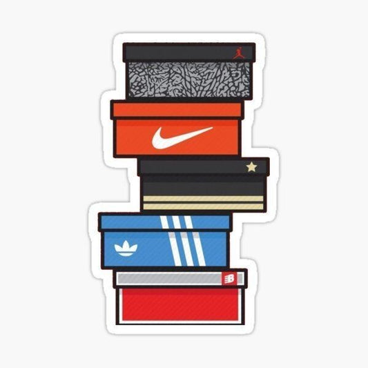 Shoe Box Sticker