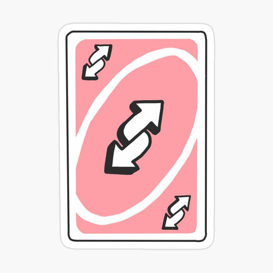 Uno Reverse Sticker
