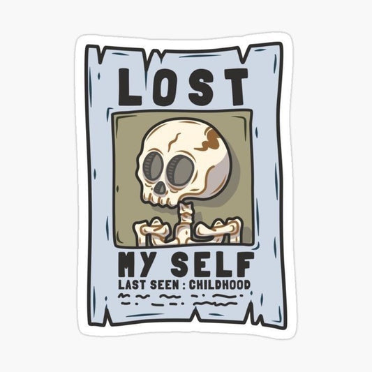 Lost Myself Sticker